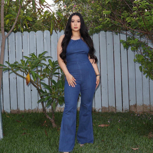 "Slit" Jumpsuit